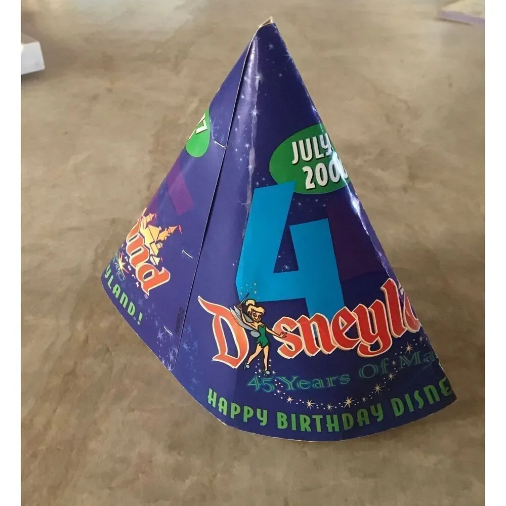 Vintage 45 th Disneyland Birthday Hat
